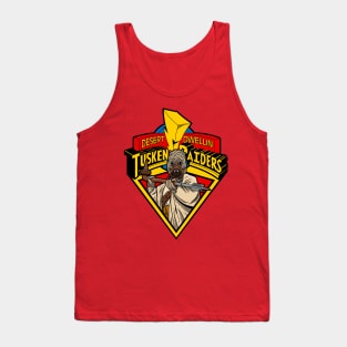 Awesome Scifi Alien Warrior Raider Mashup Parody Tank Top